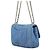 Borsa a spalla Chanel Matelassé Flap Small in denim - vista 2