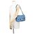 Borsa a spalla Chanel Matelassé Flap Small in denim - vista 4