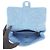 Borsa a spalla Chanel Matelassé Flap Small in denim - vista 6