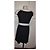 Escada Bicolour Kleid Schwarz-Weiß aus Viskose - Ansicht 5