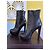 Alaïa Stivaletti in pelle nera borchiati - vista 2