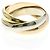 Cartier Trinity Oro Tricolore 18K Medium - vista 2