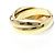 Cartier Trinity Oro Tricolore 18K Medium - vista 3