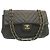 Chanel Vintage Classic Double Flap Chevron Lambskin Medium