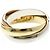 Cartier Trinity Oro Tricolore 18K Medium - vista 6