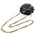 Borsa a tracolla con catena Chanel Camellia Evening - vista 6