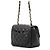 Borsa a tracolla con catena Chanel Nera - vista 2