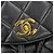 Zaino Chanel in pelle d'agnello nera - vista 13