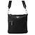 Borsa a spalla Prada in nylon nero