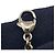Collana Chanel Coco Mark con strass - vista 13