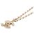 Collana Chanel Coco Mark con strass - vista 2