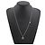 Collana Chanel Coco Mark con strass - vista 4
