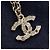 Collana Chanel Coco Mark con strass - vista 6