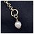 Collana Chanel Coco Mark con strass - vista 8