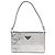 Borsa a mano Prada in pelle metallizzata