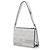 Borsa a mano Prada in pelle metallizzata - vista 2