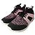 Moncler Meline Sneakers Basse Rosa e Nero - vista 4