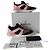 Moncler Meline Sneakers Basse Rosa e Nero - vista 9