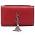 Autre Marque Saint Laurent Classic Monogram Crocodile Embossed Leather Medium