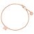 Bracciale Charm Clous Hermès in oro rosa 18K