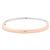 Autre Marque Bracciale con charm Tiffany & Co. in oro rosa e bianco 18K - vista 3