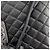 Borsa a tracolla Chanel Black Matelassé con catena - vista 16