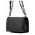 Borsa a tracolla Chanel Black Matelassé con catena - vista 2
