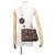 Borsa Louis Vuitton Monogram Reverse Giant OnTheGo PM - vista 5