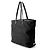Borsa Tote Prada in nylon nero e pelle - vista 2