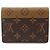 Louis Vuitton Monogram Reverse Portefeuille Victorine Tri-fold Wallet - vista 3