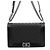 Borsa a tracolla Chanel Matelassé Black Chain