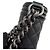Borsa a tracolla Chanel Matelassé Black Chain - vista 16
