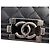 Borsa a tracolla Chanel Matelassé Black Chain - vista 9