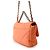 Borsa a tracolla Chanel Matelasse con catena in rosa salmone - vista 2