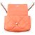 Borsa a tracolla Chanel Matelasse con catena in rosa salmone - vista 6