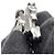 Hermès Pendente Hermes Cadena Pegasus 1993 Limited Edition Top Charm - vista 8