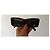 Prada Gafas de sol rectangulares de acetato negro - vista 4