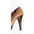 Tacchi Prada in pelle color camel - vista 5