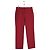 Pantalones Louis Vuitton de algodón burdeos