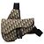 Borsa a tracolla Saddle in tela Dior Oblique blu