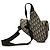 Borsa a tracolla Saddle in tela Dior Oblique blu - vista 2