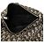 Borsa a tracolla Saddle in tela Dior Oblique blu - vista 4