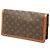 Borsa a pochette Louis Vuitton Monogram Pochette Dame GM marrone - vista 2