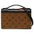 Borsa Book Chain Wallet Louis Vuitton Monogram Reverse Marrone