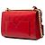 Padlock Borsa a tracolla Gucci Small Guccissima con lucchetto rossa - vista 2
