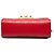 Padlock Borsa a tracolla Gucci Small Guccissima con lucchetto rossa - vista 3