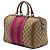 Borsa Boston Satchel Gucci Medium GG Canvas Web Joy Beige - vista 2
