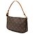 Borsa a tracolla Louis Vuitton Monogram Pochette Accessoires Marrone - vista 2