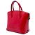 Borsa a mano Louis Vuitton Monogram Vernis Lockit PM rossa - vista 2