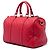 Borsa Boston Gucci Medium Guccissima Joy Rossa - vista 2